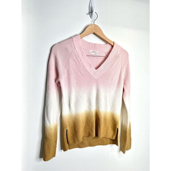 Anthropologie Sweater Womens Size XS Knit Multicolor Ombre - Picture 3 of 9